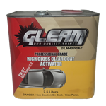 PROFESSIONAL GRADE HIGH GLOSS CLEAR COAR ACTOVATOR FAST